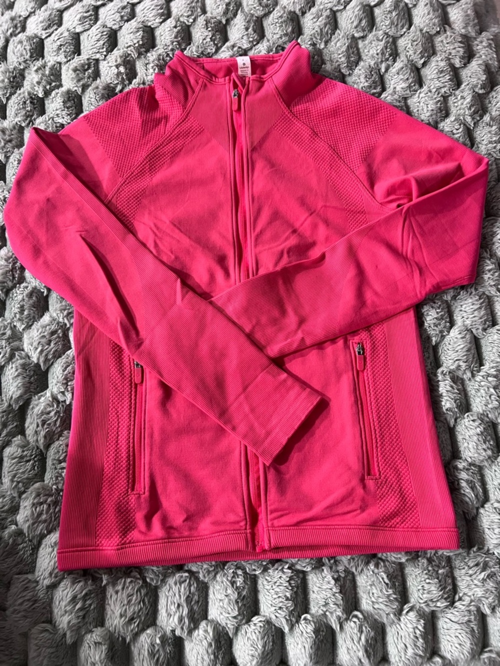 Lululemon For The Chill Of It Jacket Size 6 Zipped Pockets